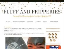 Tablet Screenshot of fluffandfripperies.com